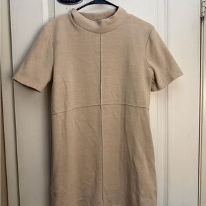 Zara Cream Ribbed Knit Top